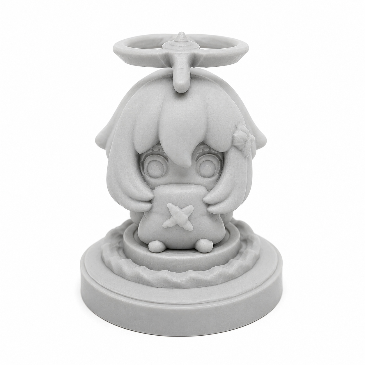 Genshin Impact Paimon Chibi Sitting Figurine