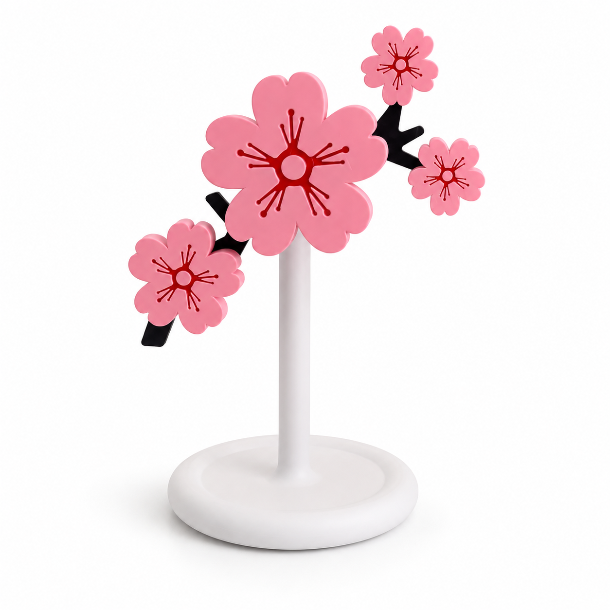Sakura Cherry Blossom Headphone Stand — Personalised with Your Name