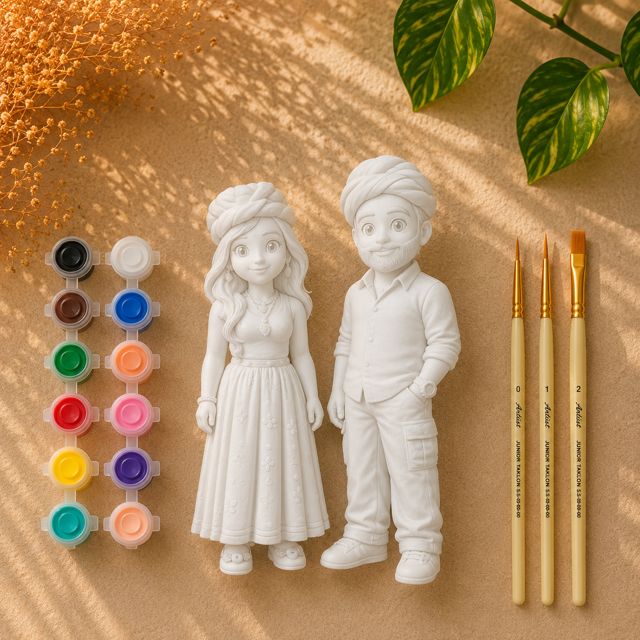 Mini Me Studio Kit Couple — Paint Each Other