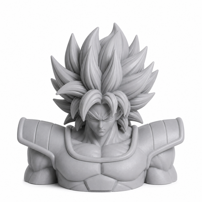 Legendary Berserker Saiyan Bust — Bespoke Collector’s Edition