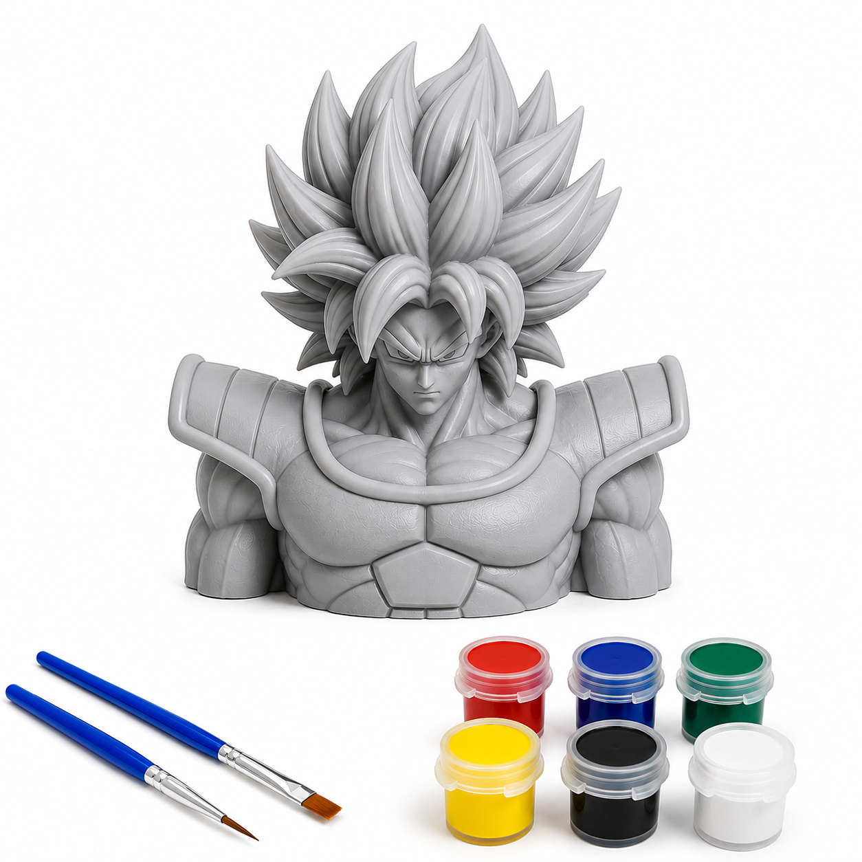 Dragon Ball Broly Bust — Hand Painted