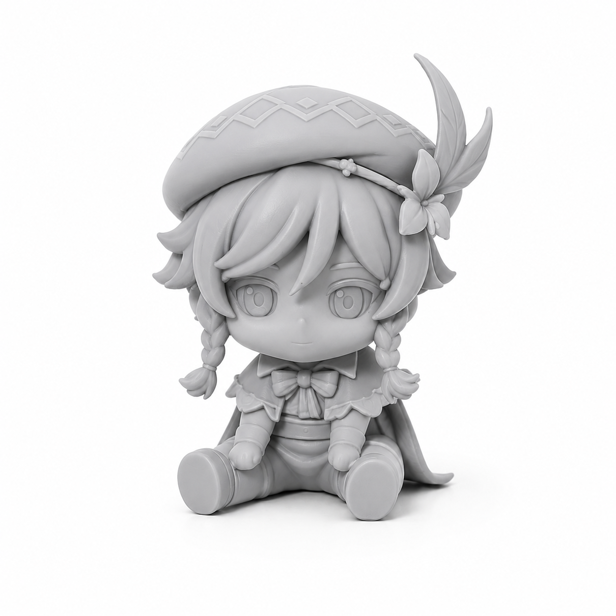 Genshin Impact Venti Chibi Sitting Figurine
