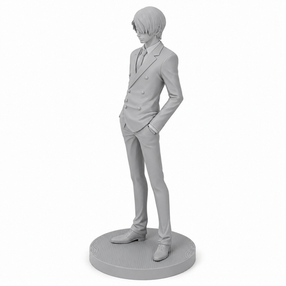 Legendary Black Leg Warrior Figurine — Bespoke Collector’s Edition