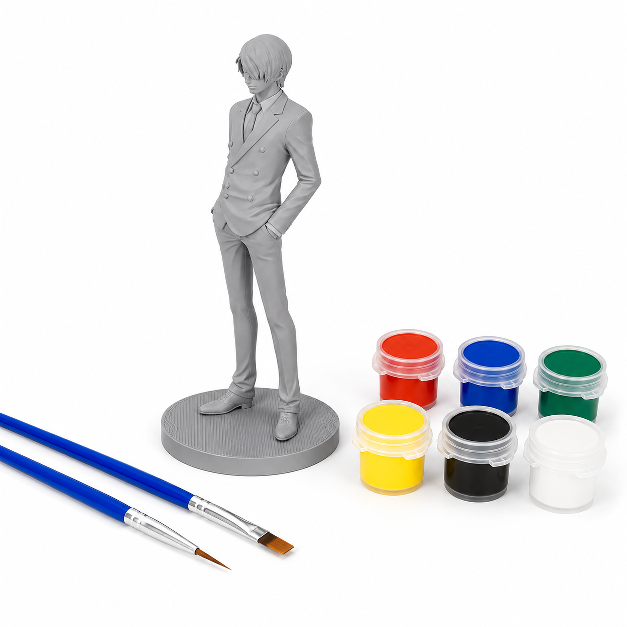 One Piece Sanji Figurine — Hand Painted