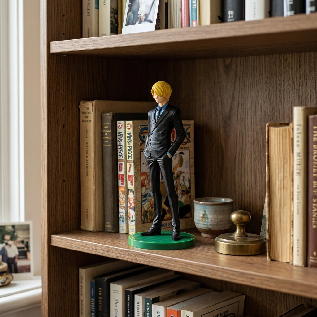 One Piece Sanji Figurine — Hand Painted